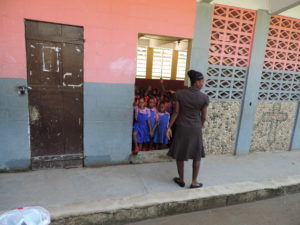 girls in classroom