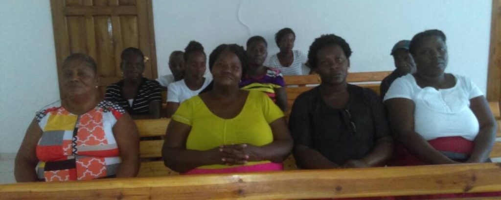 pap patients in clinic waiting room